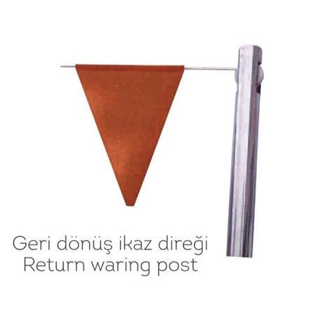 Geri Dönüş İkaz Direği 25 Metre