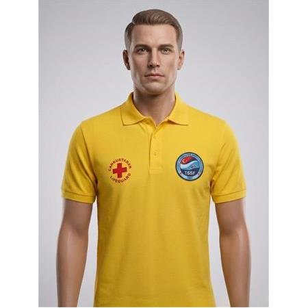 Cankurtaran Polo Yaka Tişört -Tssf/Nakışlı