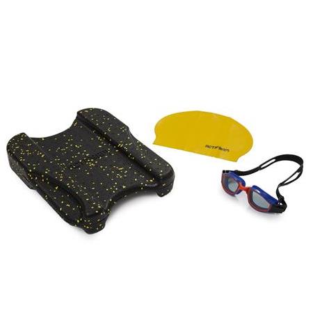Actifoam 3'lü Yüzme Seti (Pullkick+Havuz Bonesi+Yüzücü Gözlüğü)