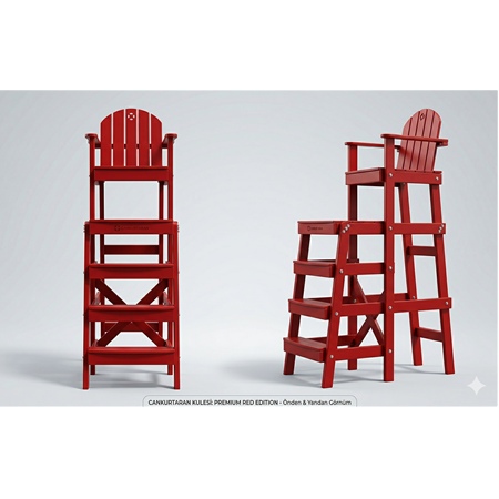 Cankurtaran Kule - ( Ahşap) + Şemsiyeli
